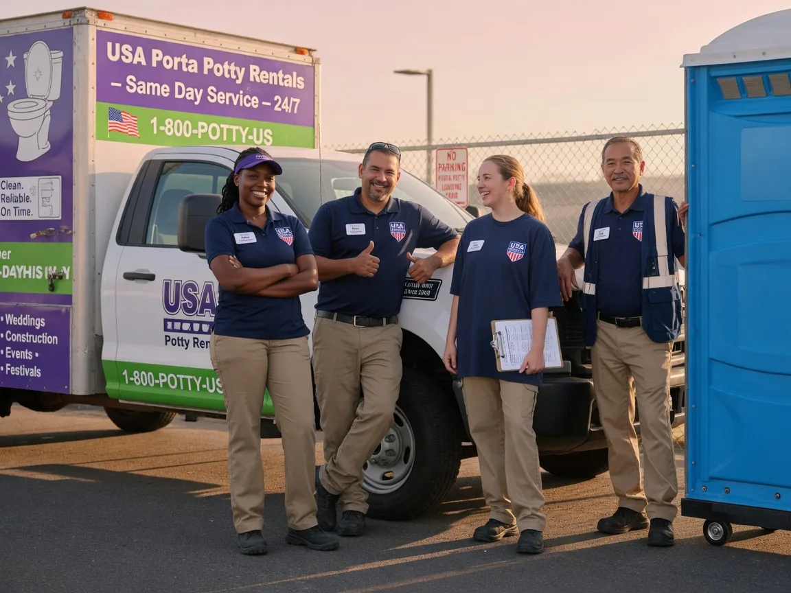 Porta Potty Rental company in Willow Spring, NC